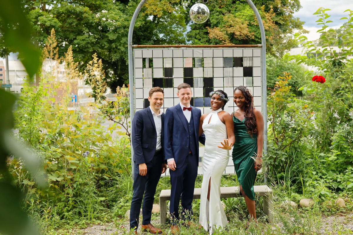 Braut und Bräutigam – Hochzeit in Luzern
