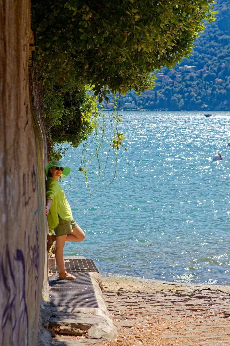Fotoshooting am See in der Schweiz