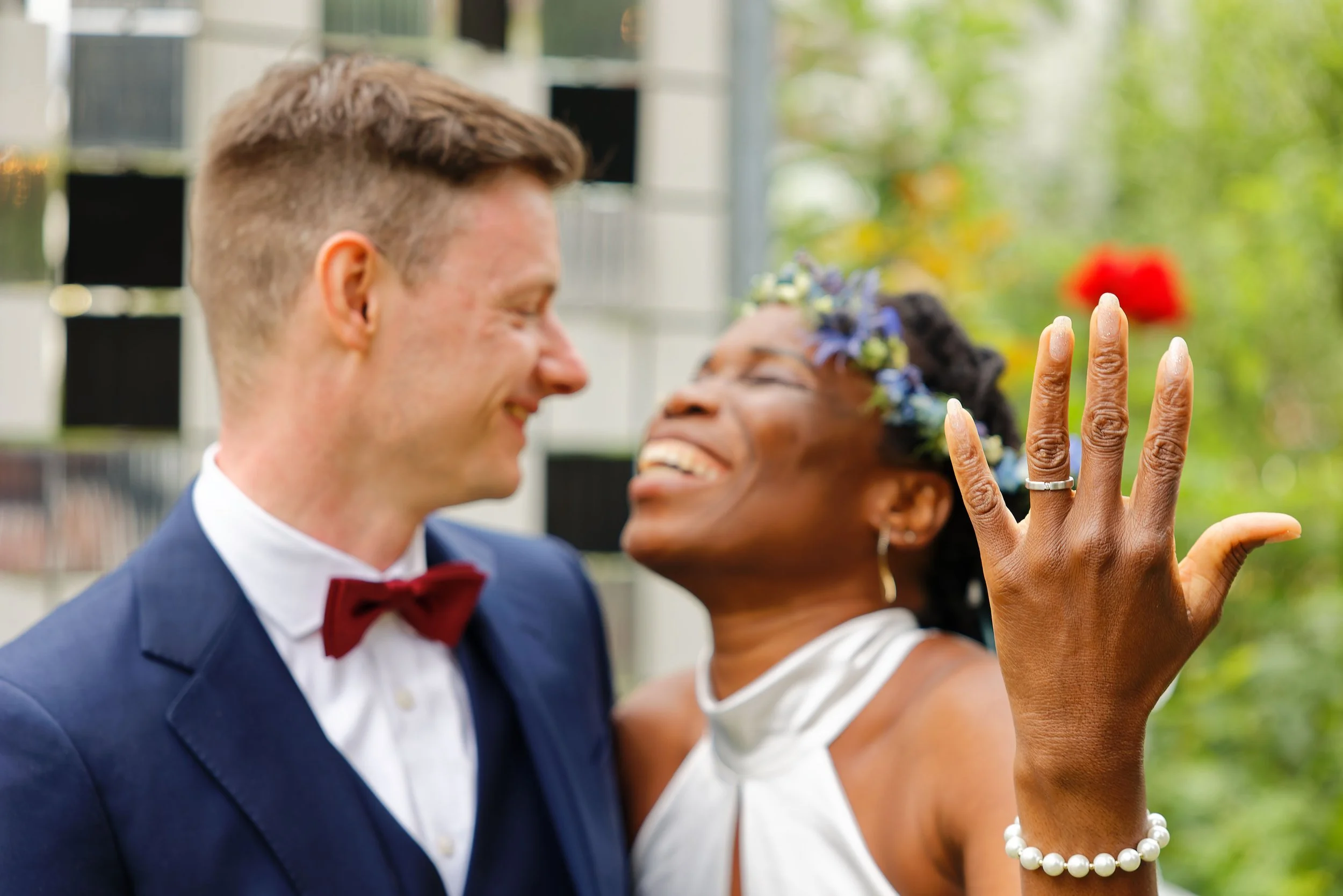 Hochzeitsfotografie Luzern – Brautpaar in der Natur